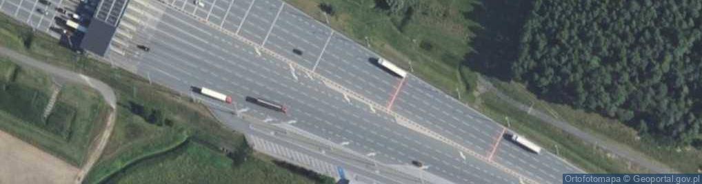 Zdjęcie satelitarne Radiowóz z kamerą