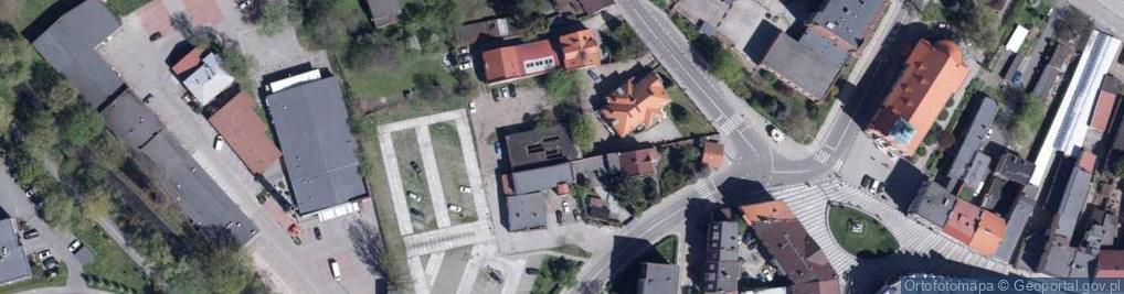 Zdjęcie satelitarne Automyjnia