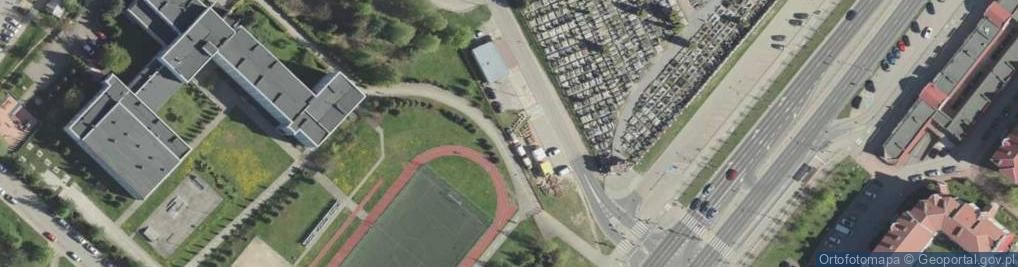 Zdjęcie satelitarne Myjnia ręczna