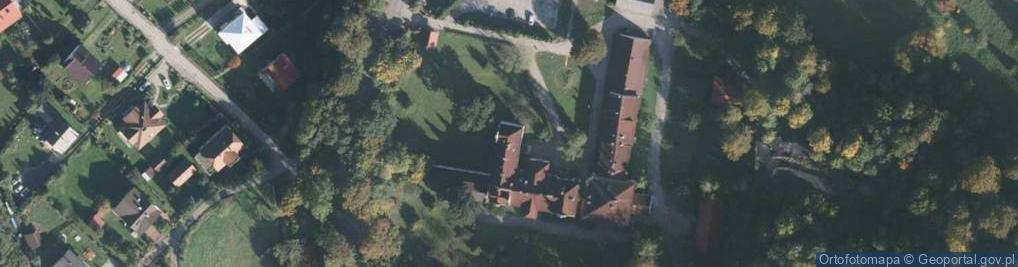 Zdjęcie satelitarne Samodzielny Publiczny Zakład Opiekuńczo Leczniczy w Rajczy