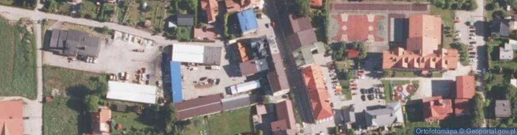 Zdjęcie satelitarne Beskid