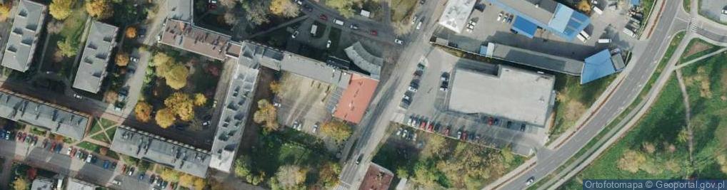 Zdjęcie satelitarne Browar Czenstochovia