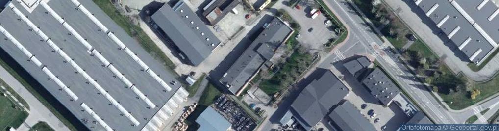 Zdjęcie satelitarne Centrum Biznesu i Innowacji
