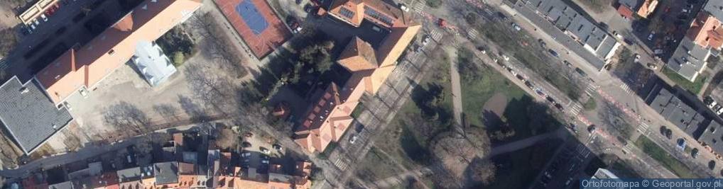 Zdjęcie satelitarne Centrum