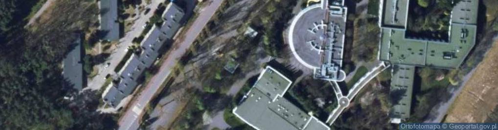 Zdjęcie satelitarne Chata Góralska