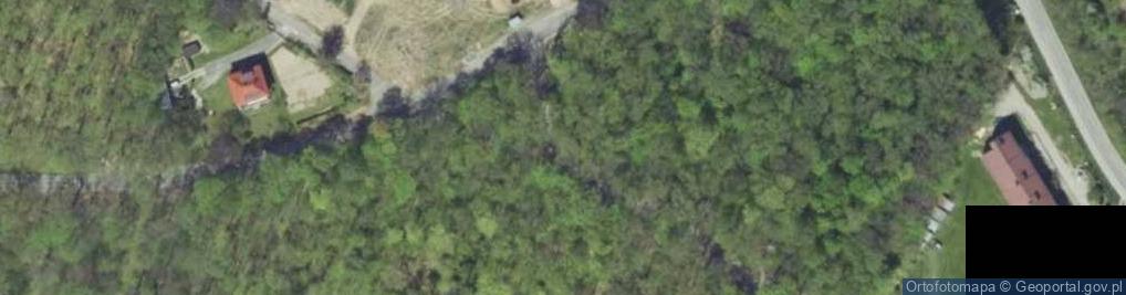 Zdjęcie satelitarne Dębowe Wzgórze