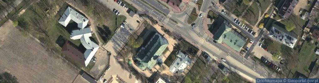 Zdjęcie satelitarne Dom Zjazdów i Konferencji PAN