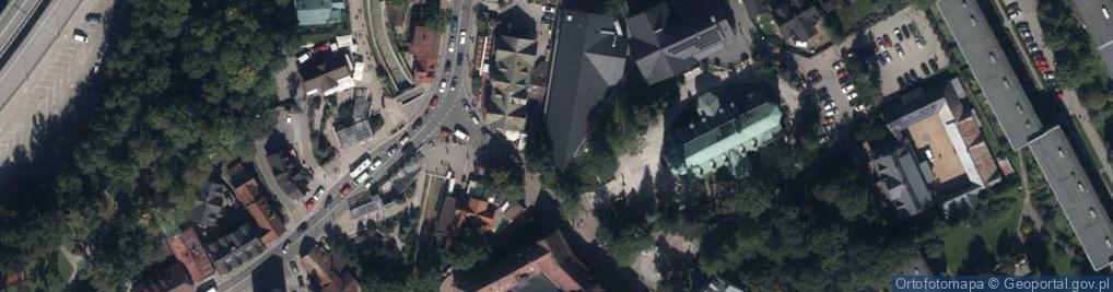 Zdjęcie satelitarne Gąsienicowa Kącina