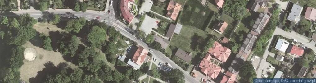 Zdjęcie satelitarne Gospoda na Woli