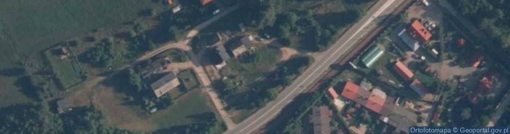 Zdjęcie satelitarne Gospoda U Szadego