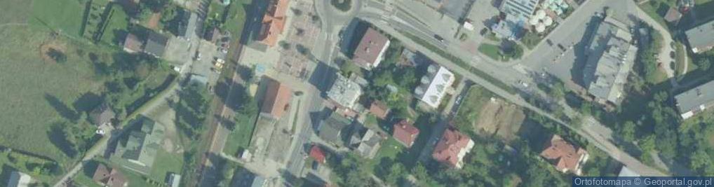 Zdjęcie satelitarne Hotel Restauracja Sława