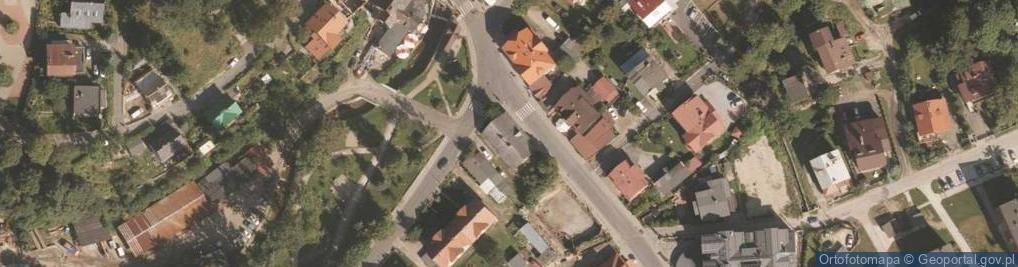 Zdjęcie satelitarne Kanion