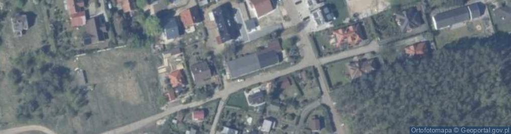 Zdjęcie satelitarne Karczma Biesiadna Bartoszewo
