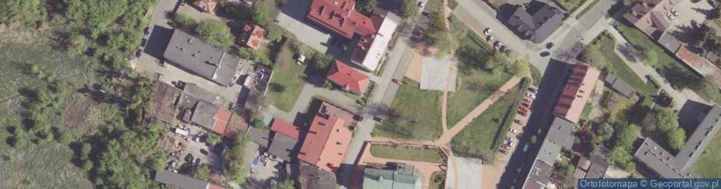 Zdjęcie satelitarne Katakumby