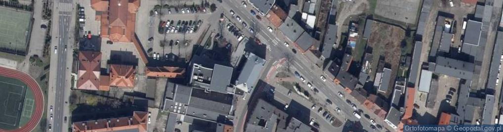 Zdjęcie satelitarne Literacka