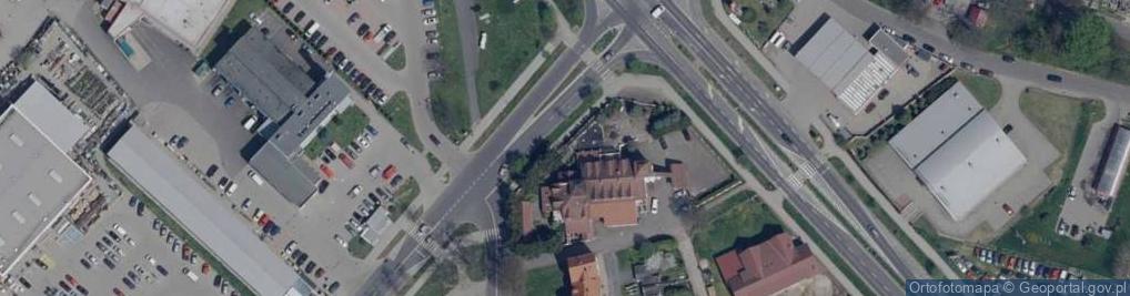 Zdjęcie satelitarne Motel Łużycki