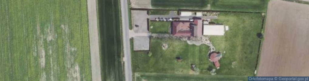 Zdjęcie satelitarne Oberża Pod Orzechem