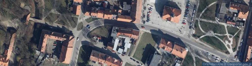 Zdjęcie satelitarne Piastowska