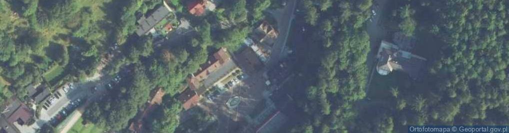 Zdjęcie satelitarne Piwnica Zbójnicka