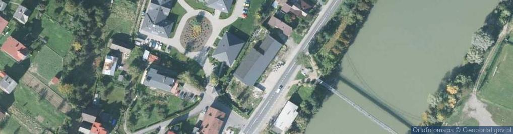 Zdjęcie satelitarne Pod Zaporą