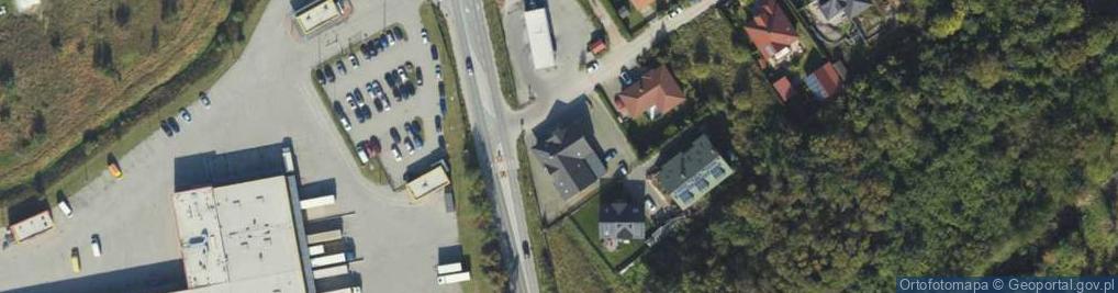 Zdjęcie satelitarne Pod Zegarem