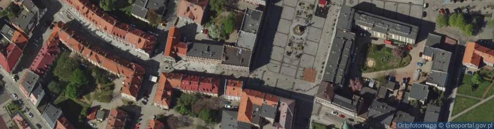 Zdjęcie satelitarne Raciborska