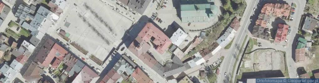 Zdjęcie satelitarne Ratuszowa