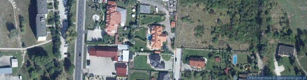 Zdjęcie satelitarne Restauracja Dworek