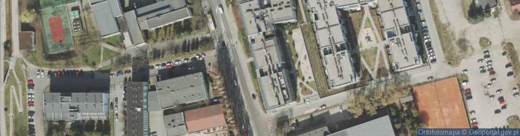 Zdjęcie satelitarne Restauracja Orbis Polan