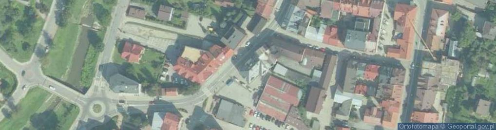 Zdjęcie satelitarne Stary Browar