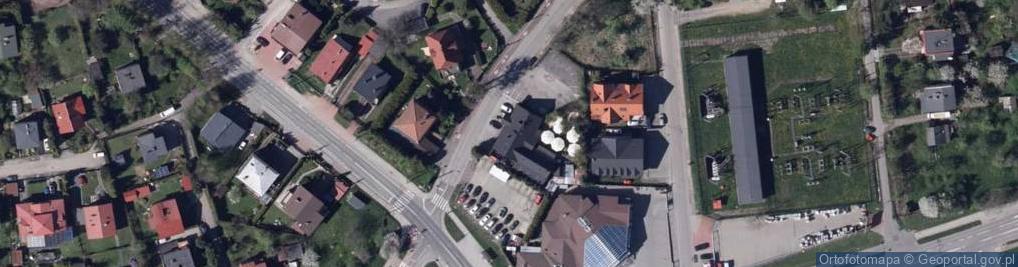 Zdjęcie satelitarne Wrzosowa Chata