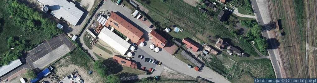 Zdjęcie satelitarne Zajazd na Towarowej