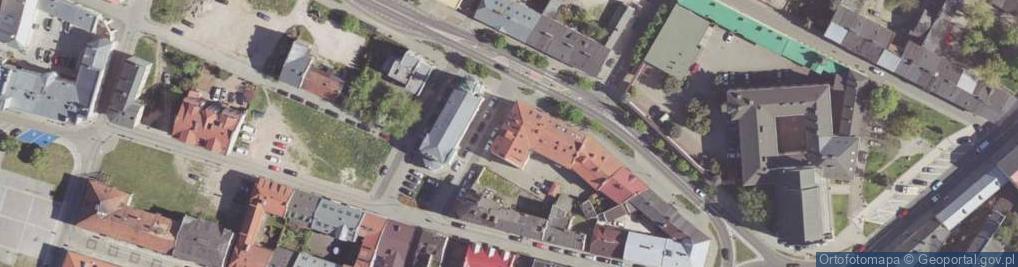 Zdjęcie satelitarne I Rewir Dzielnicowych