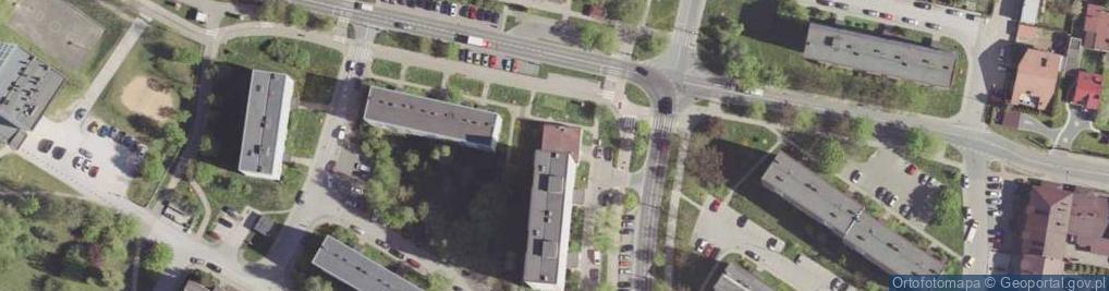 Zdjęcie satelitarne Rewir Dzielnicowych Komisariat Policji III