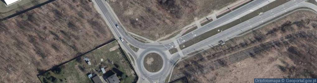 Zdjęcie satelitarne Ścieżka rowerowa - początek/koniec
