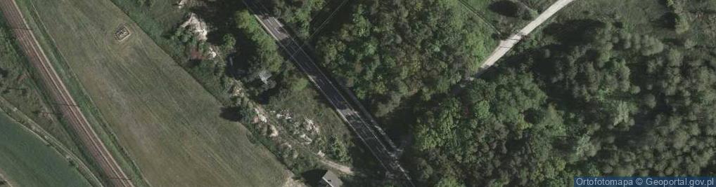 Zdjęcie satelitarne Ścieżka rowerowa