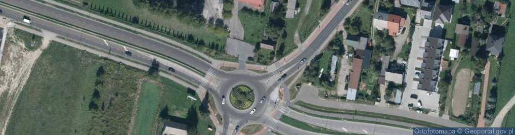 Zdjęcie satelitarne Ścieżka