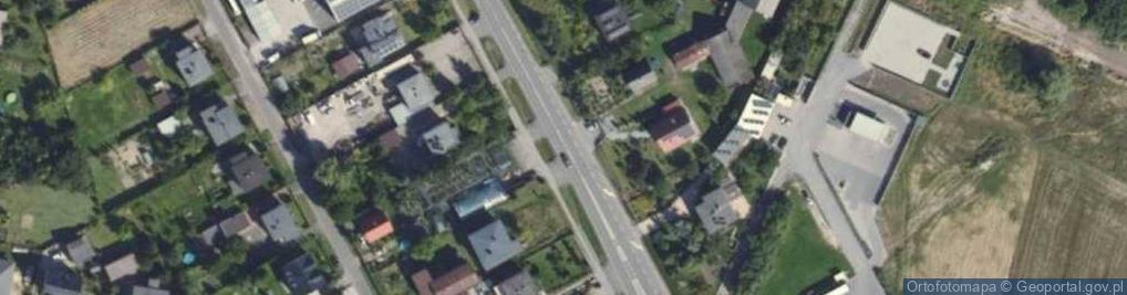 Zdjęcie satelitarne Trasa rowerowa