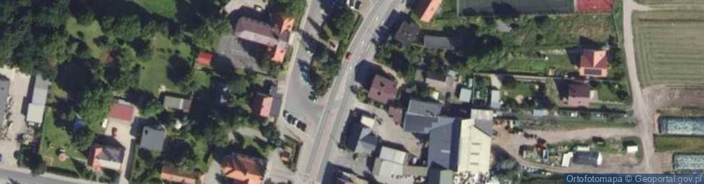 Zdjęcie satelitarne Trasa rowerowa
