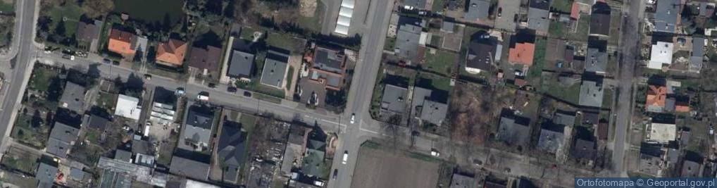 Zdjęcie satelitarne Trasa rowerowa