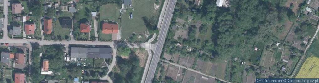 Zdjęcie satelitarne Trasa Ścieżka Rowerowa