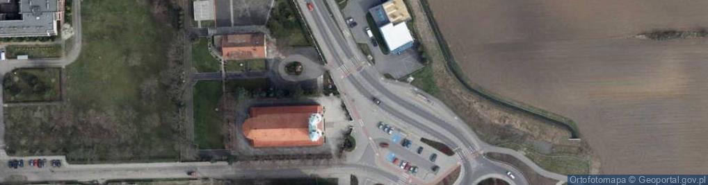 Zdjęcie satelitarne ORM (Opolski Rower Miejski) Wypożyczalnia (6256)
