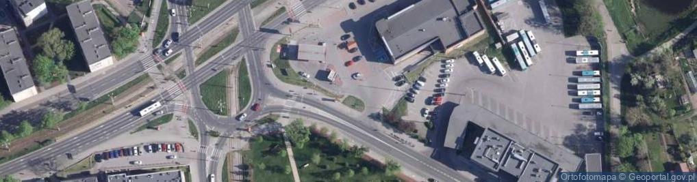 Zdjęcie satelitarne Toruński Rower Miejski stacja nr 13