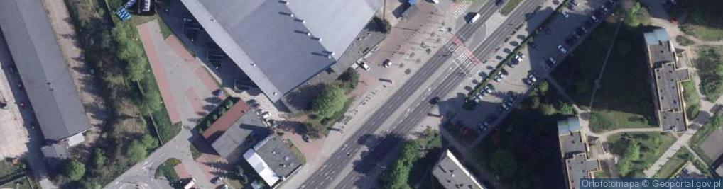 Zdjęcie satelitarne Toruński Rower Miejski stacja nr 15