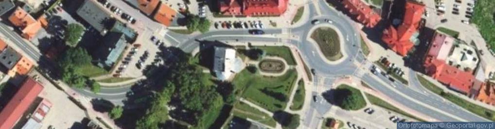 Zdjęcie satelitarne Osiołek