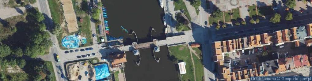 Zdjęcie satelitarne Piekarczyk z wędką