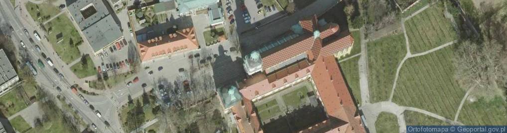 Zdjęcie satelitarne Bazylika św. Jadwigi Śląskiej