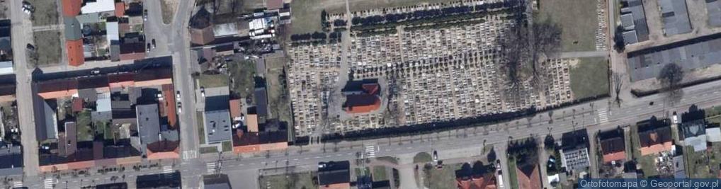 Zdjęcie satelitarne Kaplica Cmentarna św. Jacka