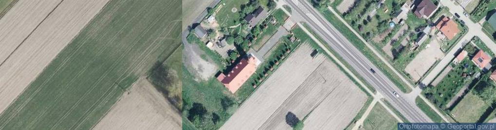 Zdjęcie satelitarne Kaplica dojazdowa w Żabcach