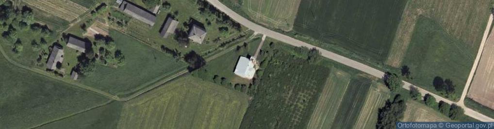 Zdjęcie satelitarne Kaplica w Bobrowem